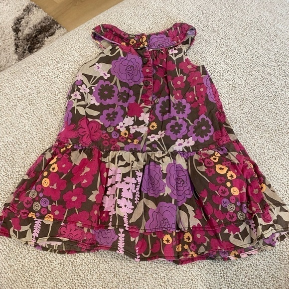 3/$15 SALE 2T Old Navy Multicolored Floral Print Girls Dress - Picture 5 of 5